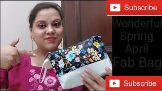 April Fab Bag// Wonderful Spring April Fab Bag// Summer Essential Products #aprilfabbag2021