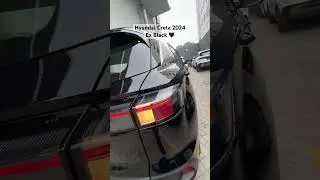 New Hyundai Creta EX 2024 🖤 Black Colour #youtube #cars #hyundai #creta #black