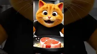 This Steak Sizzle Will Make You Hungry in 3 Seconds &mdash; Kay&rsquo;s Special! #catlovers #cat #kayfatcat