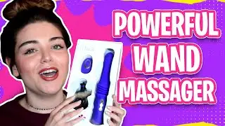 How to Use a Thrusting Massager | Wireless Wand Massager | Thrusting Wand Vibrator Review #shorts