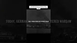 Final radio transmission of Warsaw (1939 footage)