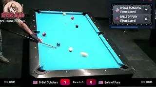 Match 16 | Team 8-Ball Scholars vs Team Balls of Fury | August 2025 Action Palace Amateur Team Cup