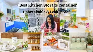 EASY TO STORE GLASSWARE | PRACTICAL WAYS TO ORGANIZE YOUR KITCHEN & FRIDGE |BOROSIL FINDS