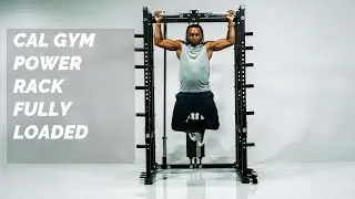 CalGym Power Rack Fully Loaded