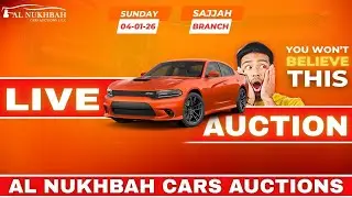 AL NUKHBAH CARS AUCTION Live Stream
