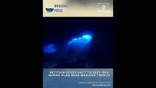 Petition urges halt to deep-sea mining plan near Mariana Trench