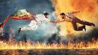 #rrrmovie । Bheem meets with Ram🔥💥bridge scene।#shorts