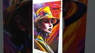 HK-W1 portable mural printing machine: HK-W1 Vertical Wall Printer! #printing #wallart #wallpaper