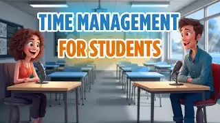 How Students Can Manage Time Better | A1-A2 English Listening Practice | English Podcast
