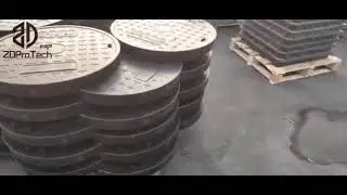 Lightweight and Strong Round BMC Manhole Covers with Factory Outlet, Square Manhole Cover, SMC Cover