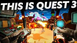 NEW VR MECH Co-Op Shooter On Quest 3! | Big Shots VR