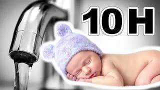 Il ronzio calmante dell'acqua del rubinetto - il suono dell'acqua - per tutta la notte - 10 ore