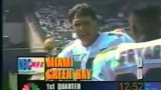 1994 week 2 Dolphins at Packers