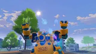 Super mecha champions win in new iron arena.