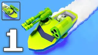 Boat Commander: War of Sea - Gameplay Walkthrough Part 1 - Casual Games To Play (iOS, Android)