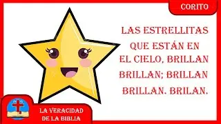Las estrellitas que est&aacute;n el cielo, brillan, brillan; brillan, brillan, brillan.