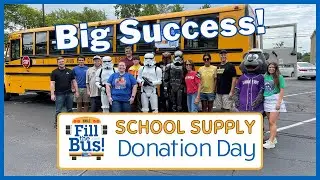 Achieve collects over 3,000 items for FILL THE BUS!