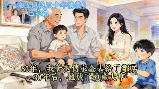 83年，我爹把传家金表给了邻居，30年后，他成了地产大亨。#年代  #情感  #现实情感  #伦理  #逆袭 #一口气看完 #小说 #小说推文 #女生必看 #推文 #故事分享