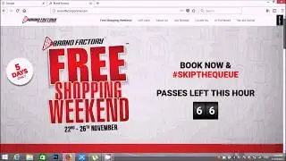 Brandfactory Free Shopping Weekend: Buy Products worth Rs.5000 and pay Rs.2000 also Rs.2000 back !