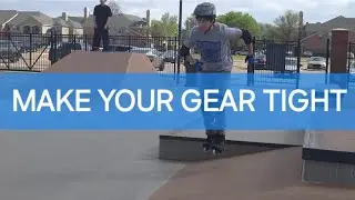 Make aggressive #inlineskate tight. After tricks and jumps, adjusting #skates might be needed