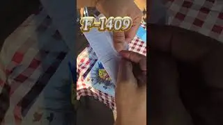 Avi&atilde;o  de papel mod. F-1409  vidwo completo no yT canal desconectados na ter&ccedil;a-feira 16 de set de 25