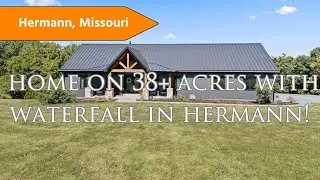 Home on 38.5 Ac. in Unincorporated Gasconade County!