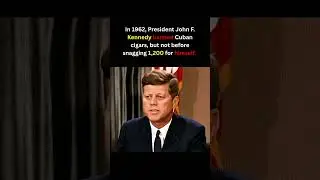 The Day JFK Banned Cuban Cigars #shorts