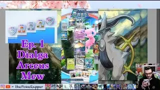 Road to Master Ball Rank - Episode 1 - Pokemon TCG Pocket Live Ranked Battles - Dialga Arceus Mew