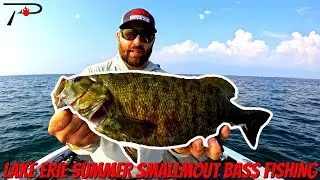 Lake Erie Summer Smallmouth Bass Fishing