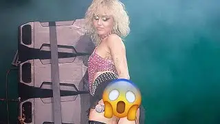 Miley Cyrus Twerks On Stage During Summerfest 2021