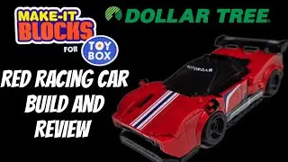 Make-It Blocks-Red Racing Car-Build And Review-Great LEGO Alternative!