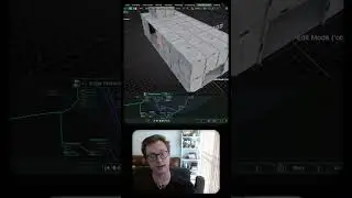Concrete Ruins : Procedural Modeling in #blender With  #geometrynode