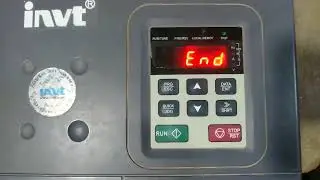 Resolving INVT VFD Inverter 