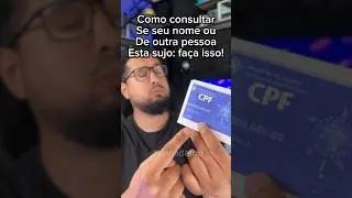 Como saber se seu nome esta sujo