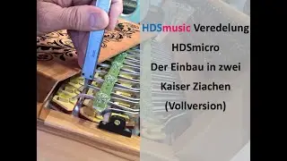 HDSmusic Werkstatt. HDSmicro Einbau in 2 Ziach Kaiser Harmonikas