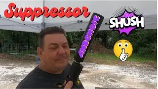 Can This Suppressor Really Make It Silent?   Anechoic 35 #suppressor #silencer #youtube epic demo