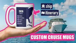 Cruise Mug - Custom Cruise Map Coffee Mug