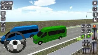 Sprinter Minibus Simulator - Van Driving 002 - Android IOS Gameplay [HD]