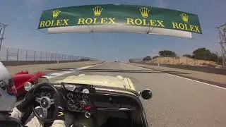 2017 Rolex Reunion Group 1B Feature Race in Triumph TR3A