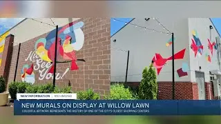 New mural at Willow Lawn