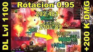 Build Dark Lord (Solo Crimson Flame) +200K DMG Rotacion 0.95 Set Holy 7Stats Mu Online