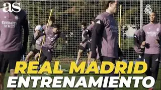 ENTRENAMIENTO REAL MADRID, previo al partido vs REAL SOCIEDAD | LALIGA