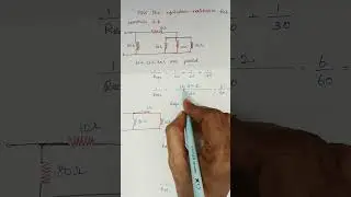 Find the equivalent resistance of the given circuit