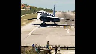 Impossible Takeoff Supersonic Tupolev TU-144D from Skiathos Airport #shorts