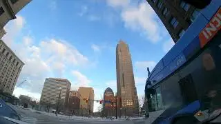 Downtown Cleveland Detroit Superior Veterans Memorial Bridge