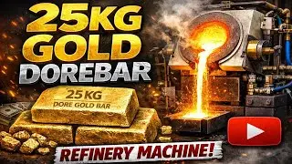 Gold Dorebar Refining Machine