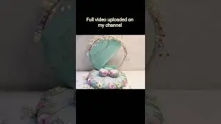 Diy Ring platter making at home #ringplatter #craftyhome #art #handmade #shortfeed #craftyaislinn