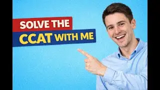Solve the CCAT Test With Me (Timed Practice & Strategy)