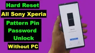 Hard Reset All Sony Xperia 2025 | How To Hard Reset Sony Xperia Android 13/14 | Without PC