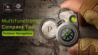 Don&rsquo;t Go Camping Without the NaviCore:Outdoor Navigation-Multifunctional Compass Tool